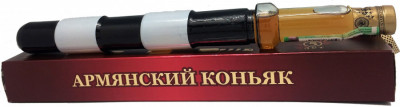 Армянский Коньяк 5 звезд, в подарочной коробке ("Жезл"), 0.35 л