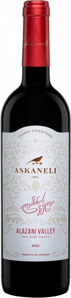 Вино Askaneli Brothers, "Alazany valley" Red Semi-Sweet, 2021