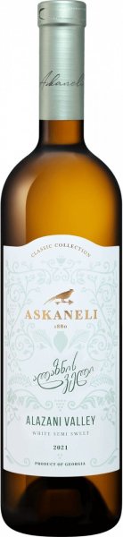 Вино Askaneli Brothers, "Alazany valley" White semi-sweet, 2021