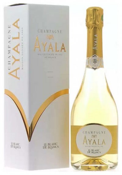 Шампанское Ayala, "Le Blanc de Blancs" Brut AOC, 2014, gift box