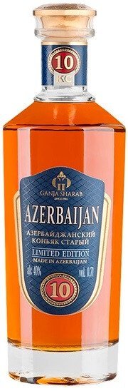 Коньяк "Azerbaijan" 10 Years Old, Limited Edition, 0.7 л