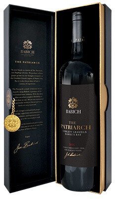 Вино Babich Wines, The Patriarch, Hawke's Bay, 2016, gift box