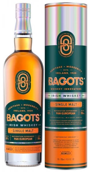 Виски "Bagots" Single Malt, in tube, 0.7 л
