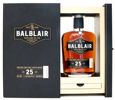 Виски "Balblair", 25 Years, gift box, 0.7 л