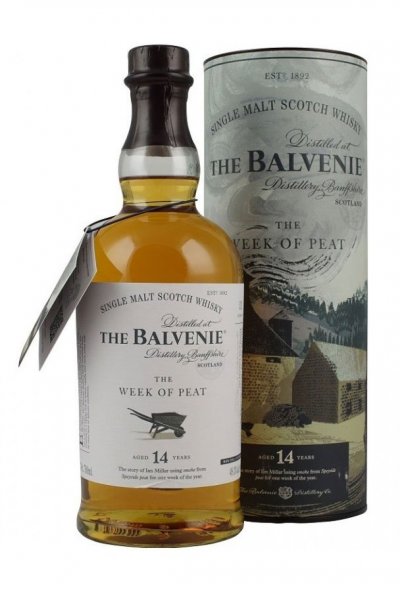 Виски Balvenie, "Stories" Week of Peat, 14 Years Old, in tube, 0.7 л