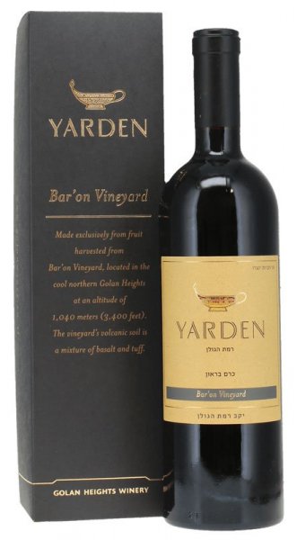 Вино Golan Heights, "Yarden" Bar'on Vineyard Cabernet Sauvignon, 2019, gift box