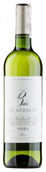 Вино "Baron de Mermian" Blanc, Bordeaux AOC