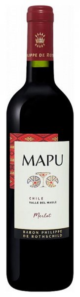 Вино Baron Philippe de Rothschild, "Mapu" Merlot, 2021