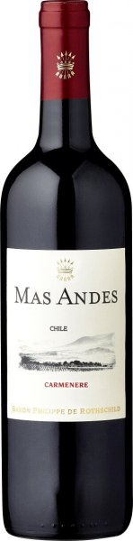 Вино Baron Philippe de Rothschild, "Mas Andes" Carmenere, 2021