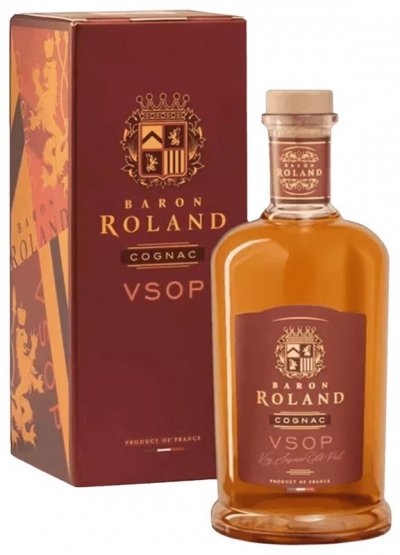Коньяк "Baron Roland" VSOP, gift box, 0.7 л