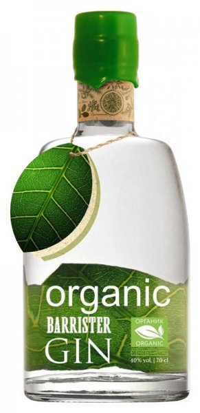 Джин "Barrister" Organic Gin, 0.7 л