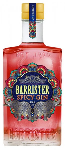Джин "Barrister" Spicy Gin, 0.7 л