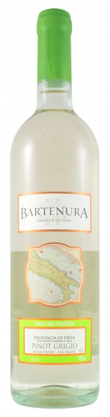 Вино Bartenura, Pinot Grigio, Provincia di Pavia IGT, 2022