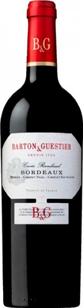 Вино Barton & Guestier, Bordeaux Rouge, 2022