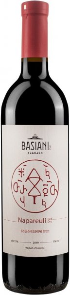 Вино "Basiani" Napareuli, 2019