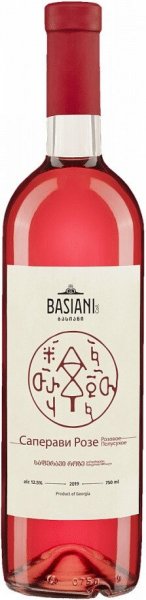 Вино "Basiani" Saperavi Rose, 2019
