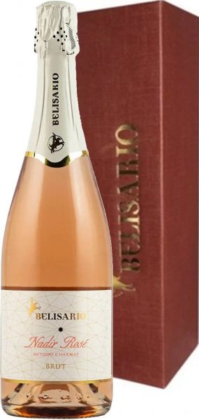 Игристое вино Belisario, "Cuvee Nadir" Rose Brut, 2019, gift box, 1.5 л