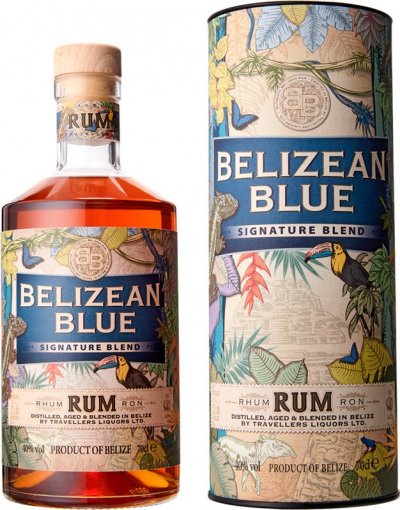Ром "Belizean Blue" Signature Blend, in tube, 0.7 л