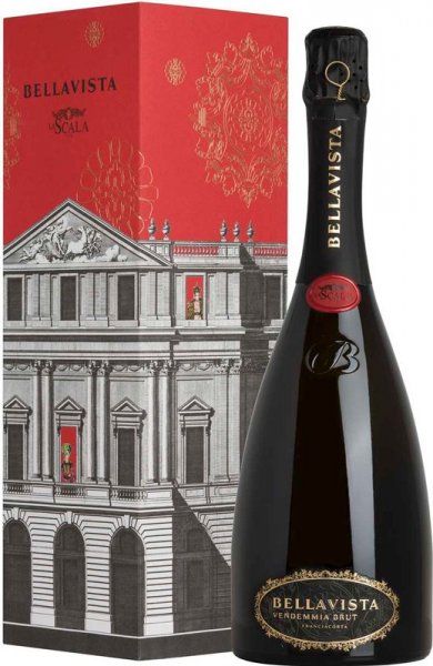 Игристое вино Bellavista, Brut, Franciacorta DOCG, 2017, gift box