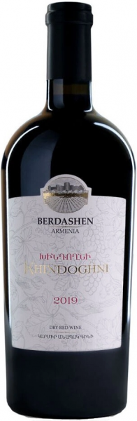 Вино "Berdashen" Khindoghni, 2019
