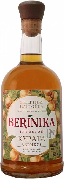 Ликер "Berinika" Dried Apricot, 0.5 л