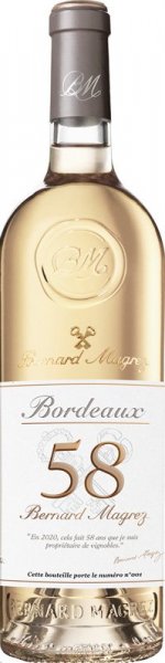 Вино Bernard Magrez, 58, Bordeaux AOP Blanc