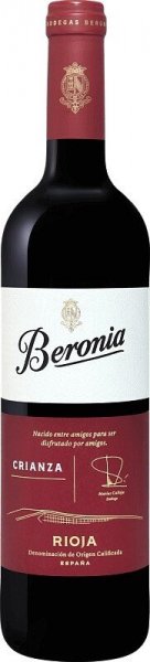 Вино "Beronia" Crianza, Rioja DOC, 2019