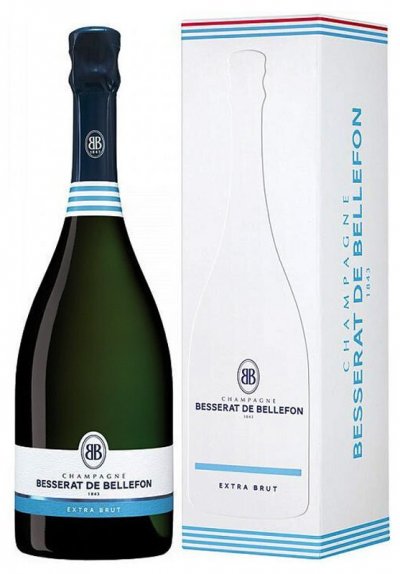 Шампанское Besserat de Bellefon, Extra Brut, gift box