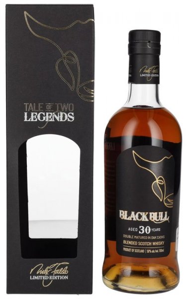 Виски "Black Bull" 30 Years, Nick Faldo Limited Edition, gift box, 0.7 л