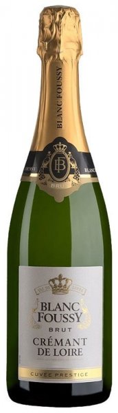 Игристое вино LaCheteau, "Blanc Foussy" Cuvee Prestige Brut, Cremant de Loire AOP, 2021