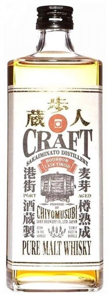 Виски Chiyomusubi Sake Brewery, "Craft" Blended Bourbon Cask Finish, 0.7 л