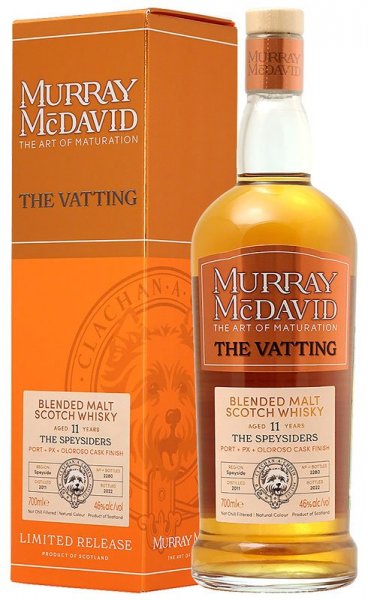 Виски Murray McDavid, "The Vatting" Blended Malt The Speysiders 11 Years Old, gift box, 0.7 л