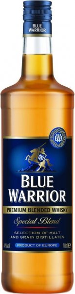 Виски "Blue Warrior" Premium Blended, 0.7 л