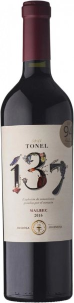 Вино Bodega Los Toneles, "Gran Tonel 137" Malbec, 2016