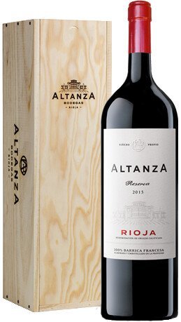 Вино Bodegas Altanza, "Altanza" Reserva, Rioja DOC, 2015, wooden box, 3 л