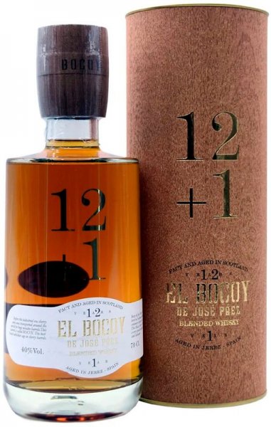 Виски Bodegas Dios Baco, "El Bocoy de Jose Paez" Blended 12+1 Years Old, in tube, 0.7 л