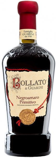 Вино "Bollato di Guarini" Negroamaro-Primitivo, Puglia IGT, 2020