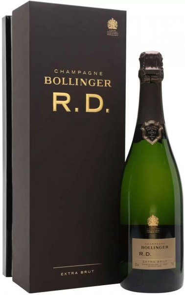 Шампанское Bollinger, "R.D." Extra Brut, 2007, wooden box