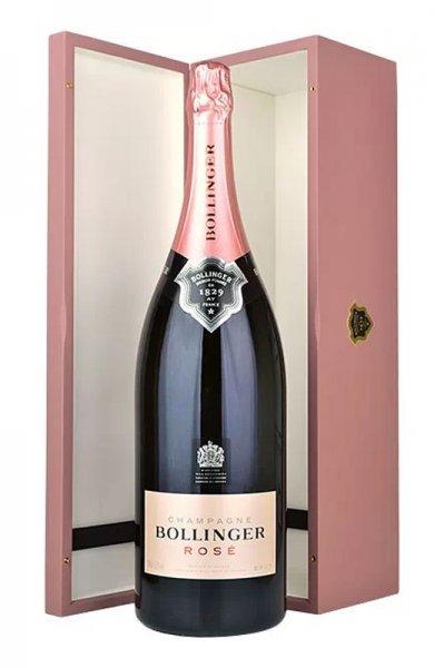 Шампанское Bollinger, Rose Brut, gift box, 3 л