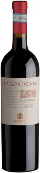 Вино Santi, "Ca' Bordenis" Bardolino Classico DOC, 2022