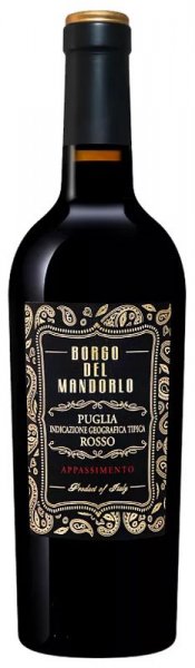 Вино Botter, "Borgo del Mandorlo" Rosso Appassimento Puglia IGT, 2021