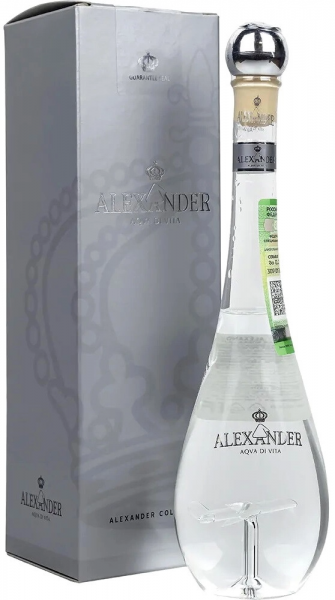 Граппа Bottega, "Alexander" Grappa Chardonnay, gift box "Airplane", 200 мл