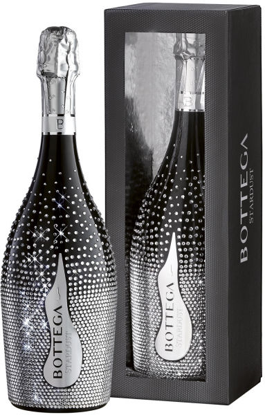 Игристое вино Bottega, "Stardust" Prosecco DOC Spumante Dry, 2022, gift box