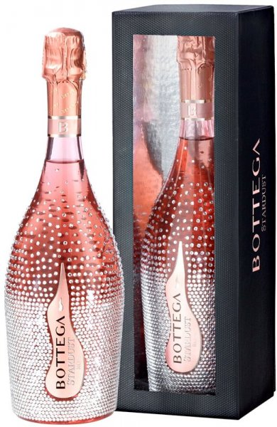 Игристое вино Bottega, "Stardust" Rose Manzoni Moscato, 2022, gift box