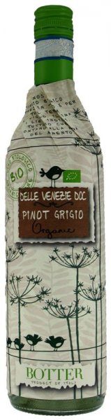 Вино Botter, Pinot Grigio delle Venezie DOC Organic, 2022