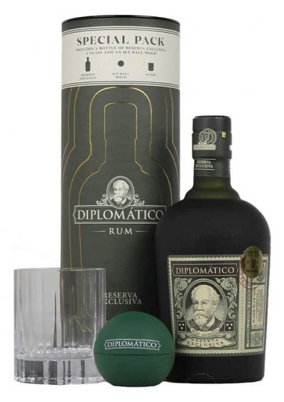 Набор "Botucal" Reserva Exclusiva, in tube with glass and form for ice