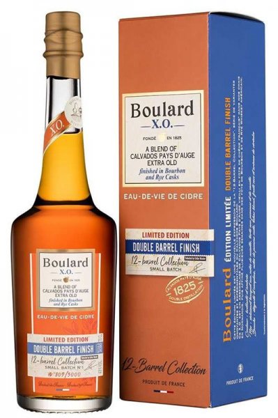 Кальвадос "Boulard" XO Double Barrel Cask Finish, Pays d'Auge AOC, gift box, 0.7 л
