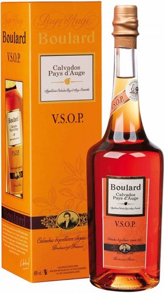 Кальвадос Boulard VSOP, Pays d'Auge AOC, gift box, 1 л