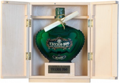Бренди Bepi Tosolini, "Vecchio 800", in wooden box, 0.5 л