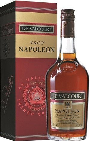 Бренди "De Valcourt" Napoleon, gift box, 0.7 л